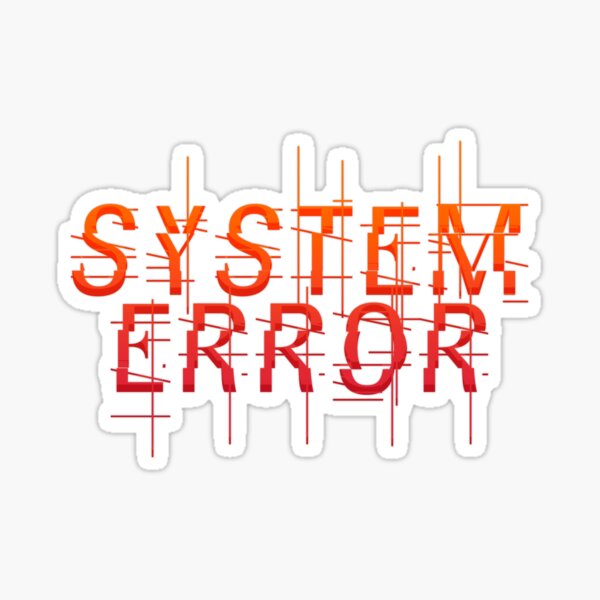 Item preview, System error designed and sold by Kiboune.