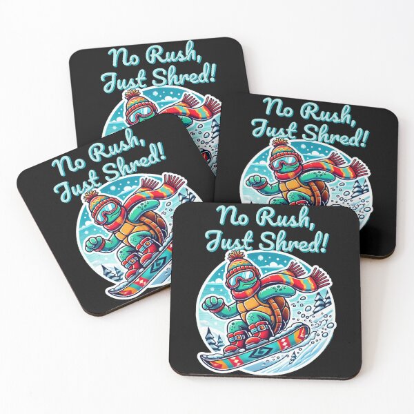 Item preview, snowboarding turtle designed and sold by EuropeanPrints.