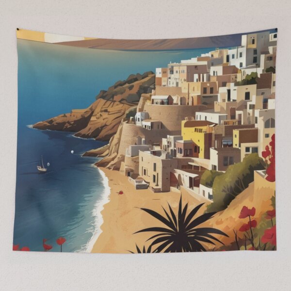 Item preview, 105 Vintage Crete, Greece Poster Design designed and sold by Alexis Art Collection.