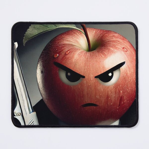 Item preview, Deadly Hitman Apple in Noir Suit - Dark and Dangerous designed and sold by mkzmerch.
