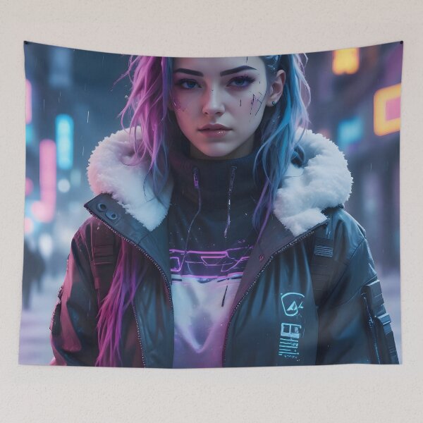 Item preview, Cyberpunk Winter Hacker designed and sold by papi1998.
