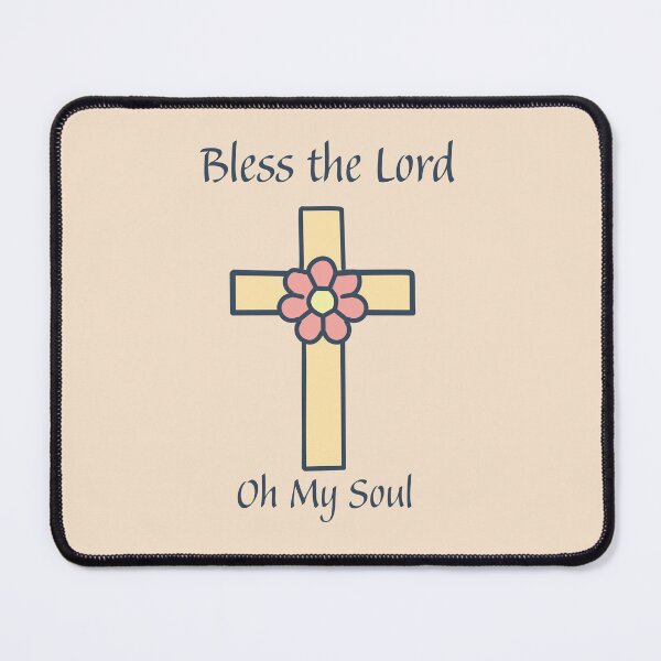 Item preview, Bless The Lord Oh My Soul - Christian Cross designed and sold by CrossCrafted.