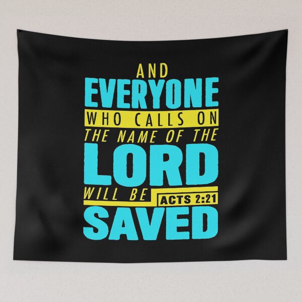 Item preview, Acts 2:21 Calls On The Name Of The Lord designed and sold by plushism.
