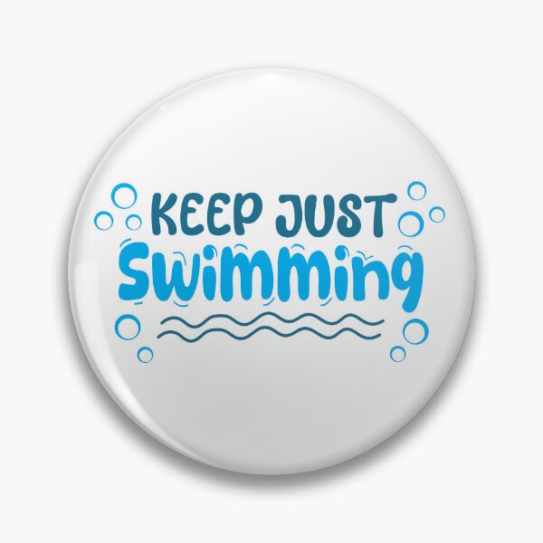 Item preview,  Swimmer Quote : Just keep swImming designed and sold by Crazyartist555.