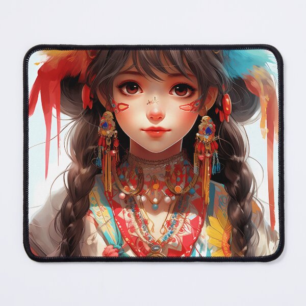 Item preview, Beauty in Tribal Attire. designed and sold by Kaedt.