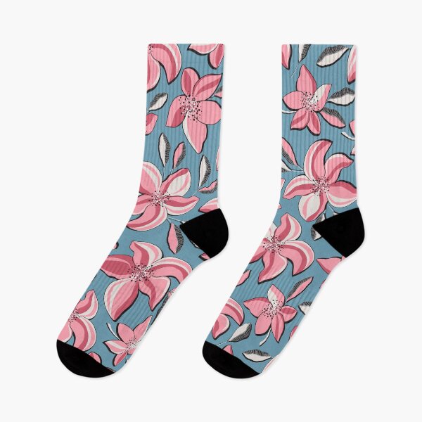 Item preview, Flower Pomegranate, Pink-blue version designed and sold by Alex  Blud.