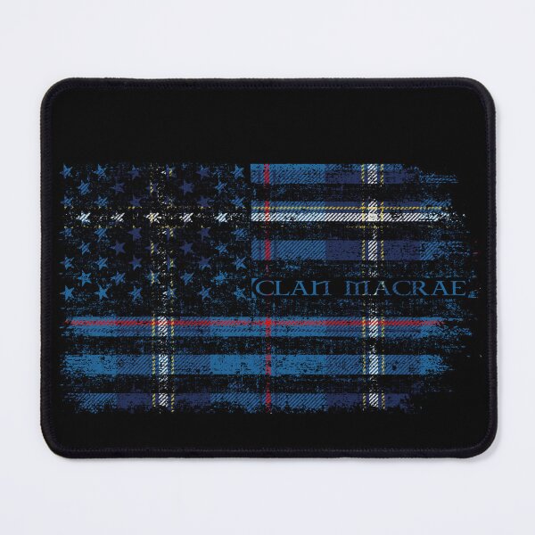 Item preview, Clan MacRae of America Scottish tartan US flag kilt Scotland designed and sold by Clan1093.