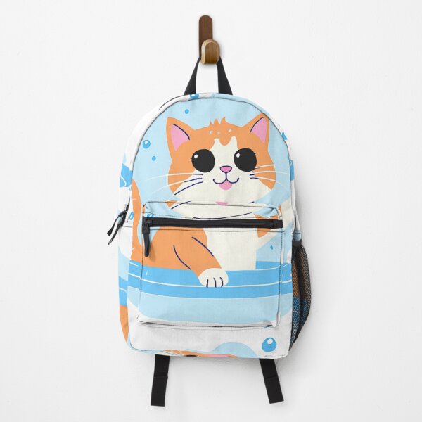Item preview, Swimmer Cat , Red Cat Is Playing In The Water designed and sold by DotisDreams.