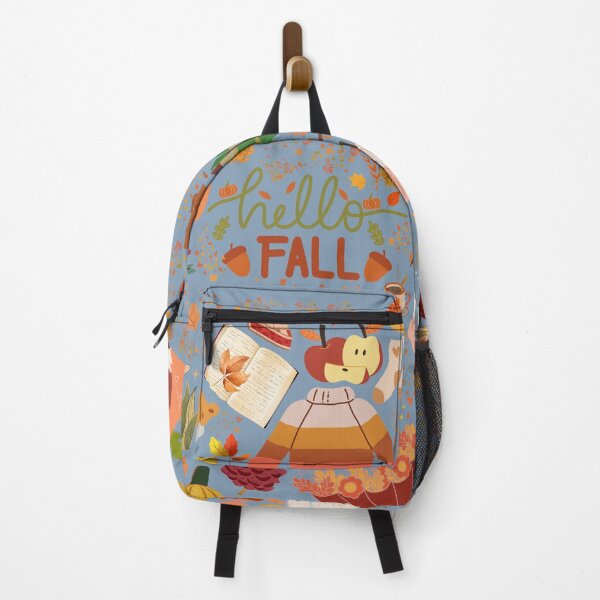 Item preview, Cozy Hello Fall Fox designed and sold by LivingRoomZoo.