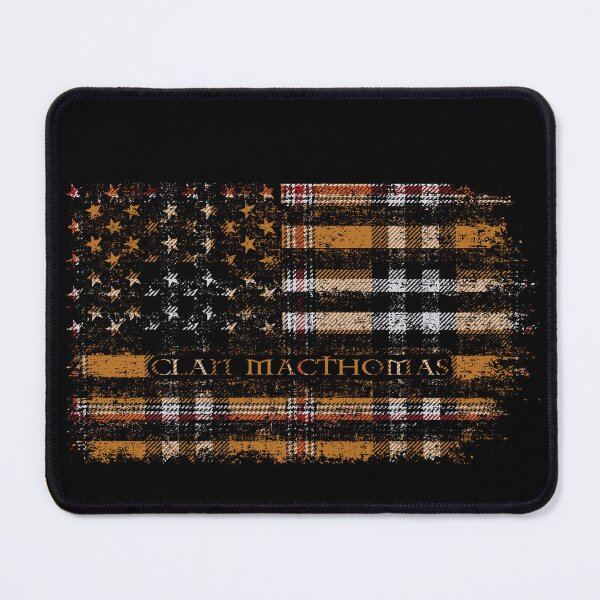 Item preview, Clan MacThomas Camel Scottish tartan US flag kilt Scotland designed and sold by Clan1093.