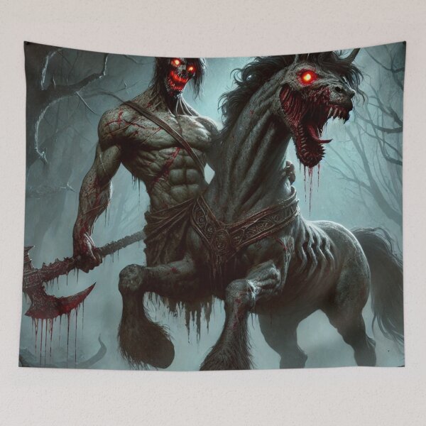 Item preview, The Nightmare Centaur: A Terrifying Myth Unleashed designed and sold by aunins7.