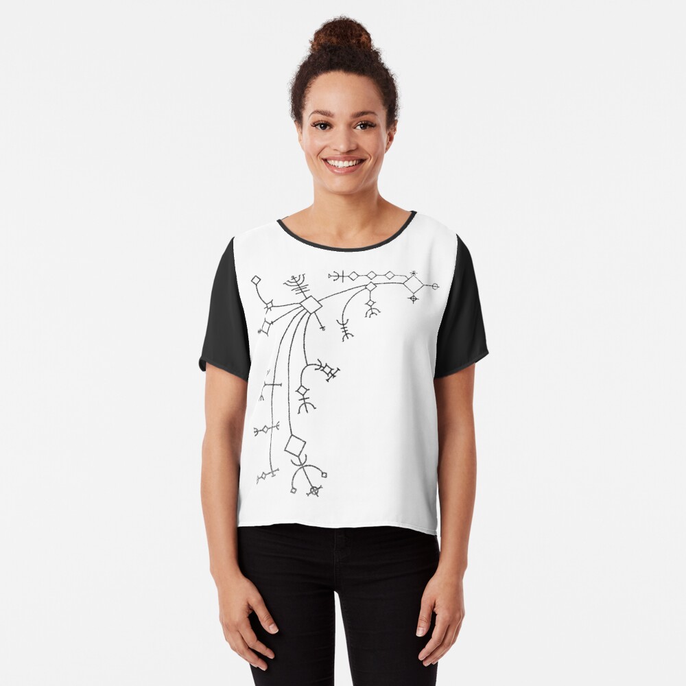 Vista previa del artículo con la obra «Blusa», diseñado y vendido por LtheD.