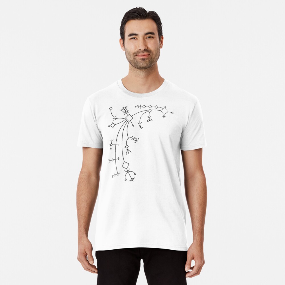 Vista previa del artículo con la obra «Camiseta premium», diseñado y vendido por LtheD.