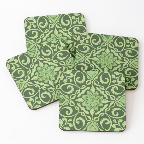 Item preview, Verdant Whirls designed and sold by Artful-Capture.