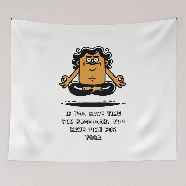 Item preview, Mindful Reminder: Yoga Over Social Media by kartick dutta  designed and sold by KARTICK DUTTA.