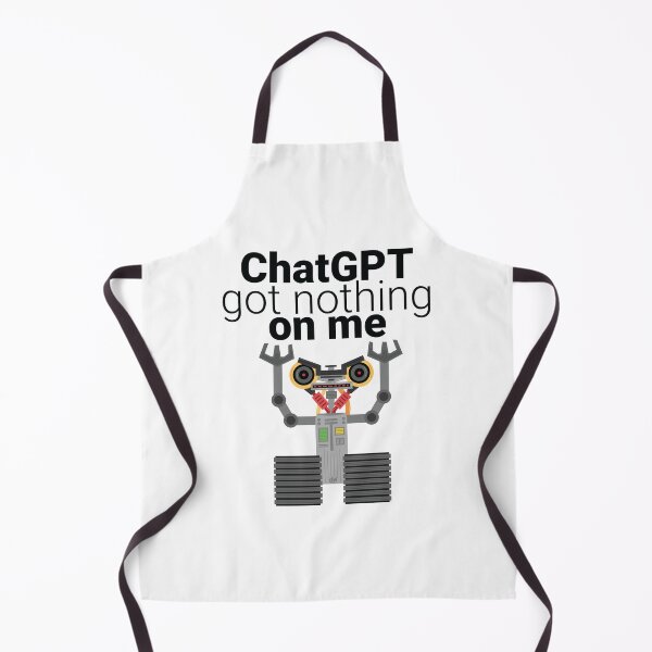Item preview, Johnny 5 ChatGPT Meme Short Circuit 1980s Classic Robot AI Artificial Intelligence Joke Meme designed and sold by doseofwin.