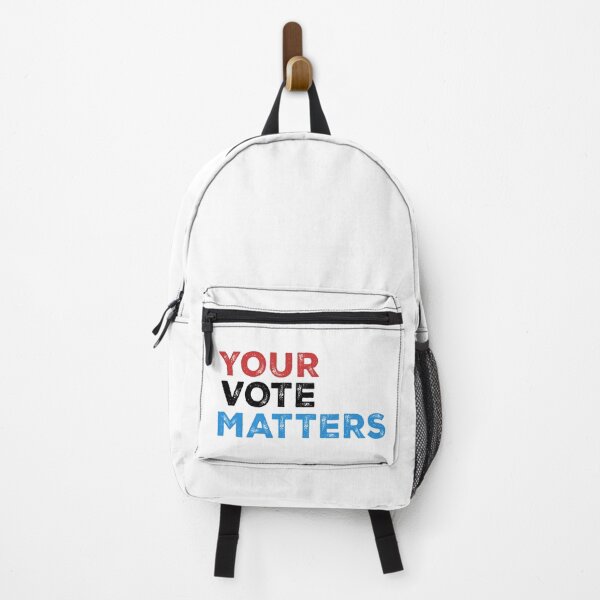 Item preview, Your Vote Matters – Bold Motivational Design - 3 colors - black text designed and sold by NiceHatHarry.