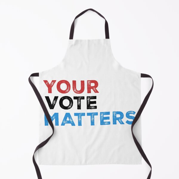 Item preview, Your Vote Matters – Bold Motivational Design - 3 colors - black text designed and sold by NiceHatHarry.