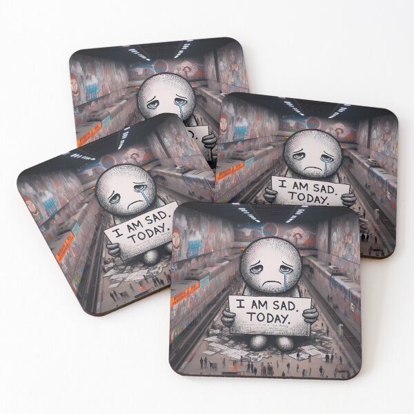Item preview, Sadness in the Subway designed and sold by aminz4.