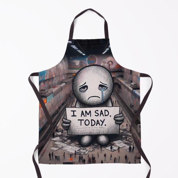 Item preview, Sadness in the Subway designed and sold by aminz4.