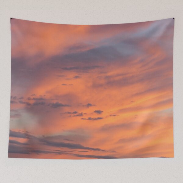 Item preview, Heavenly Skyscape in Rich Pinks Blues and Oranges designed and sold by Georgia Mizuleva.