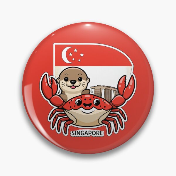 Artikelvorschau, Singapur Otterkrabbe entworfen und verkauft von Wennebabs.