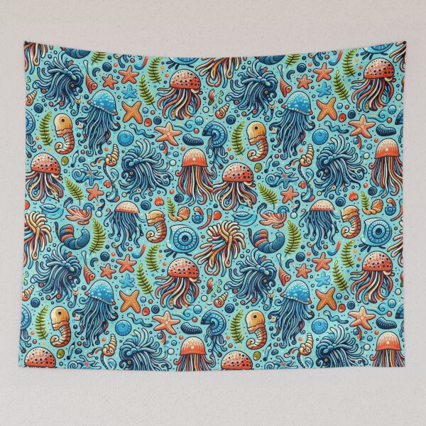 Item preview, Jelly Fish Under The Sea designed and sold by Myra365Art.