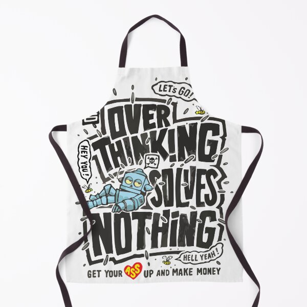 Item preview, Typography Shirt - Over Thinking Solves Nothing designed and sold by weserscs.