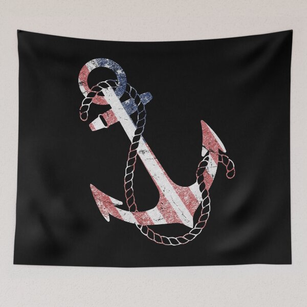 Item preview, Patriotic American Flag Anchor designed and sold by flippinsg.