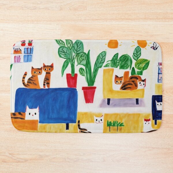 Item preview, Purrfect Room  designed and sold by Mina100Art.