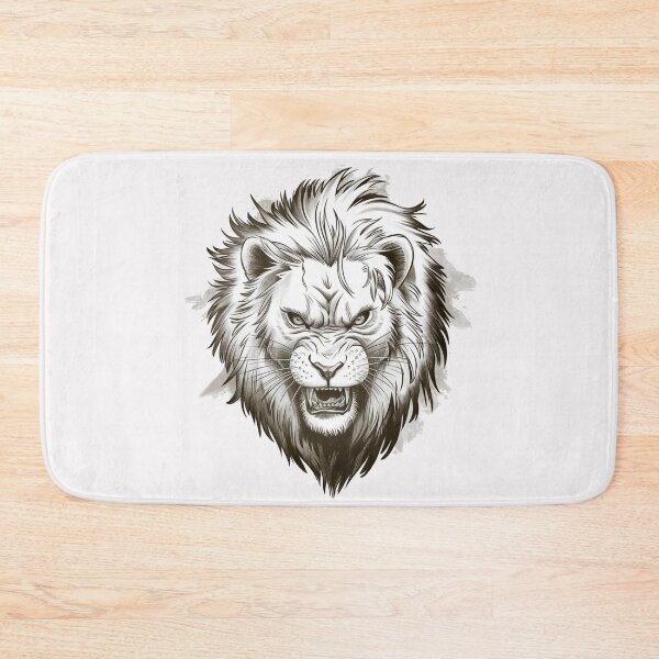 Item preview, Ferocious Lion King Art designed and sold by FatGiantCat.