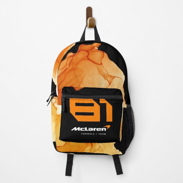 Item preview, Minimalistic Oscar Piastri marble effect Black and orange designed and sold by Pink Polar F1.