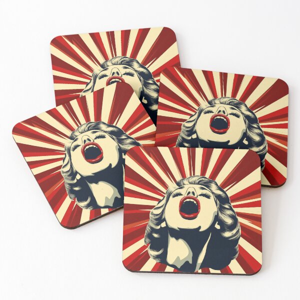 Item preview, Retro Scream: Vintage Pop Art Explosion designed and sold by Desiredobsolete.