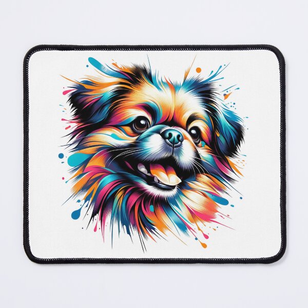 Item preview, Cute Pekingese Dog | Vibrant Pop Art designed and sold by TheMostLikely.