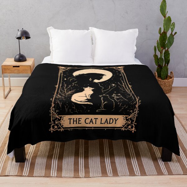 Item preview,  The Cat Lady Tarot Card designed and sold by wowwowmeow.