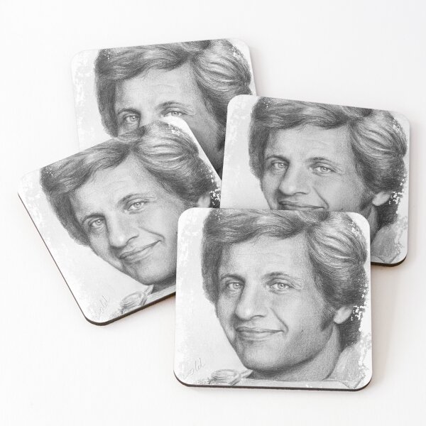 Item preview, Joe Dassin portrait grunge designed and sold by GoldsteinART.