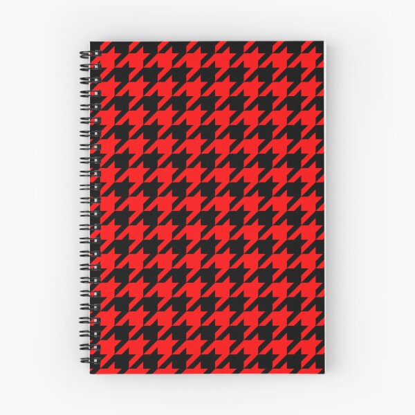 Item preview, Red Black Houndstooth Pattern Design designed and sold by PatternTitan.