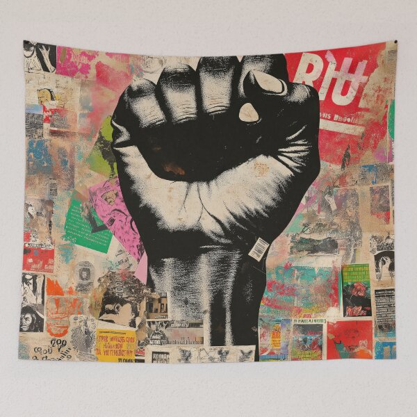 Item preview, Revolutionary Echoes: 1960s Protest Pop Art designed and sold by Desiredobsolete.