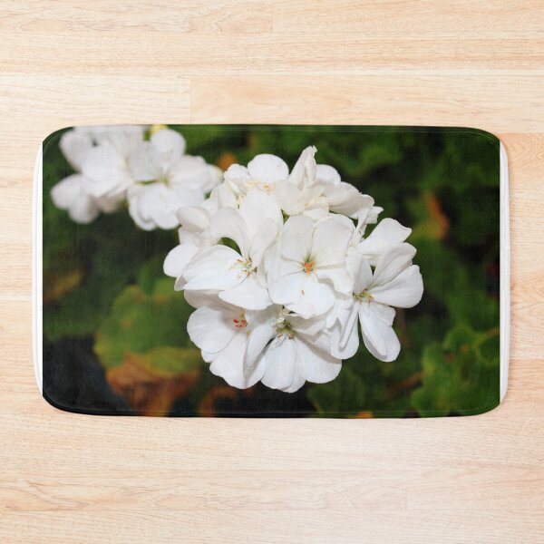 Item preview, White blossoms cluster together against a backdrop of dark green foliage designed and sold by InezPhotography.