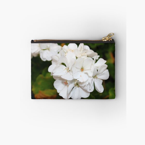 Item preview, White blossoms cluster together against a backdrop of dark green foliage designed and sold by InezPhotography.