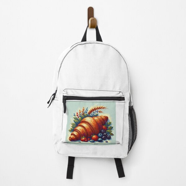 Item preview, Croissant Impressionism Art Style designed and sold by artofuniverse.