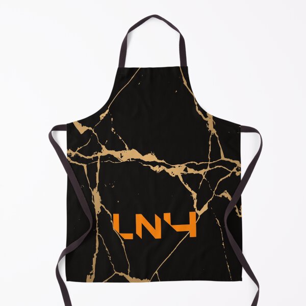 Item preview, Minimalistic Lando Norris marble effect Black and orange designed and sold by Pink Polar F1.