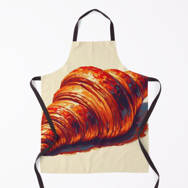 Item preview, Croissant Impressionism Art Style designed and sold by artofuniverse.