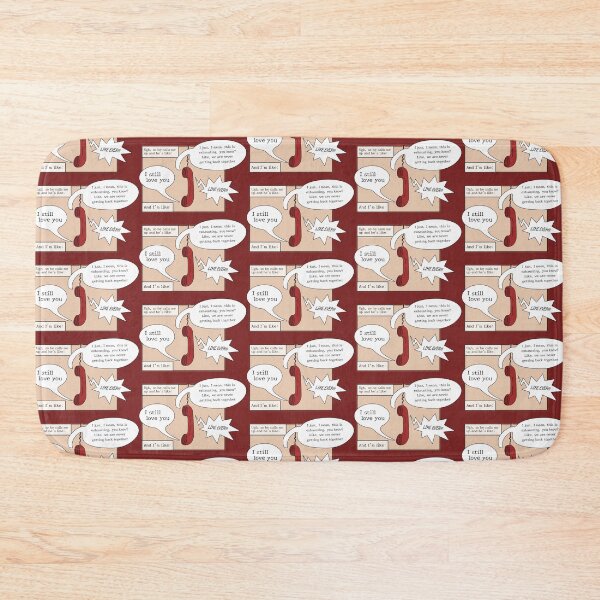 Item preview, Retro Call of Love and Breakup - RED (TV) designed and sold by @ AlexInk.