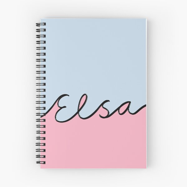 Item preview, ELSA - Names art BLUE and PINK designed and sold by HawaiiSofia.