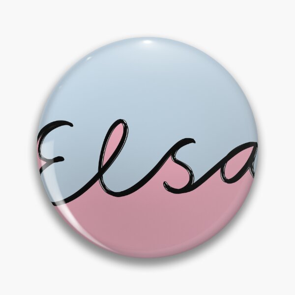 Item preview, ELSA - Names art BLUE and PINK designed and sold by HawaiiSofia.