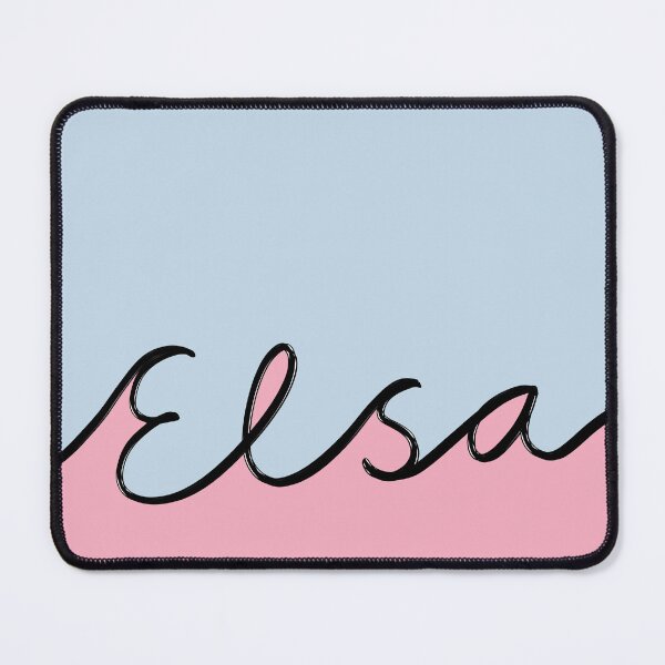 Item preview, ELSA - Names art BLUE and PINK designed and sold by HawaiiSofia.