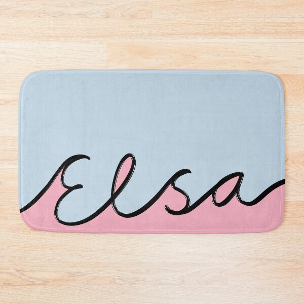 Item preview, ELSA - Names art BLUE and PINK designed and sold by HawaiiSofia.
