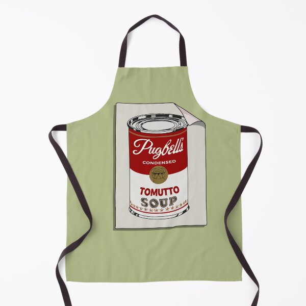 Item preview, Pug Art Poster: Pugdy Warhowl's Playful Soup Can Design designed and sold by FinePugArts.