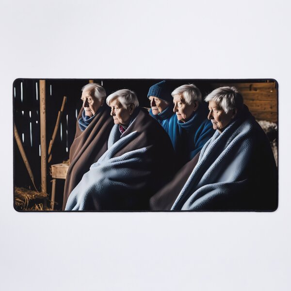 Item preview, Cold Pensioners in a cow shed designed and sold by Colin Bentham.